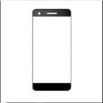 Kdr Vodafone Smart V8 VFD710 Dokunmatik Ön Cam