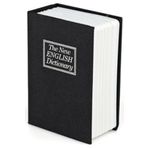 KDROĞLU KDROGLU Kitap Görünümlü Kumbara Gizli Para Kasası Kitap Kumbara (Siyah, Büyük) New Desing 110
