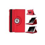 Kea Apple iPad Air 2 iPad 6 360 Derece Dönebilen Standlı Kırmızı Kılıf