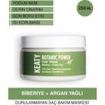 Keaty Biberiye Özlü Durulanmayan Saç Maskesi | Yoğun Nem & Onarıcı Bakım | 6 Bitki Özü + Bitkisel Protein + Argan Yağı + Keratin 250 ml
