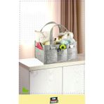 Keçe Düzenleyici Çanta Taşınabilir Bebek Bakım Organizerı Taşınabilir Düzenleyici Keçe