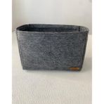 Keçe Love Longchamp Large (L) Suluklu Çanta İçi Düzenleyici, Çanta İçi Organizer - Antrasit