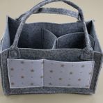 Keçe Organizer Çanta - Koyu Gri