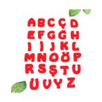 Keçe P Harfi Mavi (5 Adet)