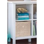 Keçe Raf Organizer, Raf Düzenleyici Saklama Kutusu, Bej, 30 x 30 x 30 cm , 27 Litre - Ahşap