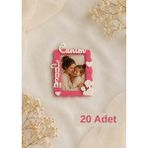 Keçebahçesi Kayseri Canım Annem Mıknatıslı Çerçeve, Anneler Günü Magnet, Keçe Fotoğraf Çerçevesi, Anneye Özel Hediyelik Çerçeve, El Yapımı Keçe Magnet, Dekoratif Fotoğraf Çerçevesi, Anlamlı Hediye-(Yeşil-Sarı-Mor-Pembe) - 20 Adet