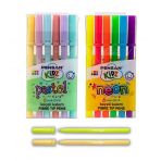 Keçeli Kalem 12 Lı Pastel Ve Neon Renkler Pensan Pastel Ve Neon Keçeli Kalem 1 Paket