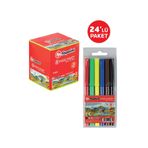 Keçeli Kalem 6 Renk FixPoint P-5631 24lü Paket