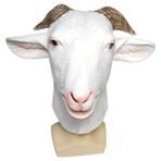 Keçi Cadılar Bayramı 3D Maskeleri Lateks Hayvan Kurbağa Kurt Maymun Parti Maskesi Festivali Çocuk Cadılar Bayramı Karnaval Hediye At Kafa Maskesi (Yurt Dışından) - Renkli - Yok