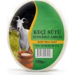 Keçi Sütü Özlü Süngerli Sabun Banyo Duş Sabunu 120 G