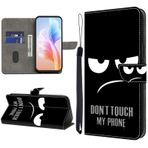 KEDBBAO Samsung Galaxy A05S için Cep Telefonu Kılıfı Kılıf Desen Kapaklı Kılıf Galaxy A05S için Deri Çanta Kılıf Flip Magnet Motif Cüzdan Koruyucu Kılıf Samsung A05S için Kılıflar, Dokunmayın