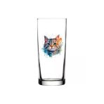 Kedi Baskılı Rakı Bardağı - Kedili Rakı Bardağı
