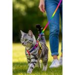 Kedi Bel Tasması ve Gezdirme beltasma