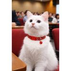 KEDİ BOYUN TASMASI ZİLLİ VE AYARLANABİLİR KIRMIZI