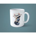 Kedi Cypher Kahve Kupası - 1 Adet - 199 ml