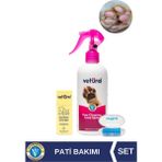 Kedi Diş Fırçası ve %100 Doğal Pati Balm Nemlendirici Koruyucu Stick + Pati Kir Koku Giderici Sprey