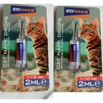 Kedi Ense Dış Damla 2 ml x 2 Adet - Beyaz