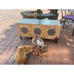Kedi Evi Kedi Yuvası Kedi Kulübesi Iç ve Dış Mekan Için Uygun Özel Tasarım %100 Isı ve Su Yalıtımlı