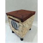 Kedi evi yuvası tek kedilik su geçirmez 36x33x30
