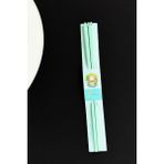 Kedi Figürlü Metal Chopstick Yeşil