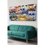 Kedi Gözleri Kanvas-canvas Tablo, 100 x 65