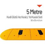 Kedi Gözlü Hız Kesici, Yol Kasisi 5 Metre