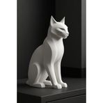 Kedi Heykeli - Ev Dekoru-Cats Sculture - Home Decor