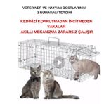 Kedi Kapanı Kedi Canlı Yakalama Zararsız Kedi Tuzağı Kedi Canlı Yakalama Kedi Kafesi