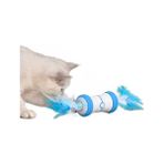 Kedi Komik Kedi Oyuncaklar Için Otomatik Oyuncak Akıllı Interaktif Elektrikli Teaser Tüy Eğitim Oyunları Kedi Aksesuarları Kitlence USB | Kedi Oyuncakları - Mavi