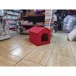 Kedi Köpek Evi Su Geçirmez Sabitlenebilir Fermuarlı Sarı Kırmızı