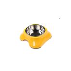 Kedi Köpek Mama Ve Su Kabı Bo-3138a5 150 ml Sarı