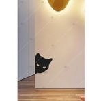 Kedi Koridor Duvar Dekor Hediyelik Eşya Ahşap Tablo