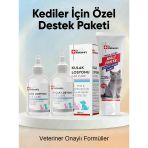Kedi Malt Macunu 100 g + Göz ve Kulak Temizleme Solüsyonu Seti – 3’lü Kedi Bakım Paketi