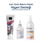 Kedi Malt Macunu + Somon Yağı Omega-3 + Kulak Temizleme Solüsyonu Seti – Tüy Sağlığı Ve Bakım Paketi
