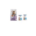 Kedi Maması 2 Kg Somonlu Kısırlaştırılmış Somon Pirinçli + Kedi Konserve Somonlu 415 gr X 2 Adet