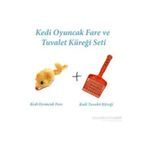 Kedi Oyuncak Fare ve Tuvalet Küreği Seti