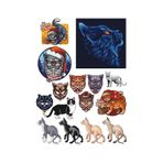 Kedi Sticker Set-1 15 Parça Telefon, Tablet, Defter, Laptop Sticker
