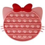 Kedi Stili Yeni Gökküre Pop Itme Kabarcıklı Duyusal Oyuncak Sıkma Komik Dinozor Baykuş Noel Ağacı Oyuncaklar (Yurt Dışından) - Renkli