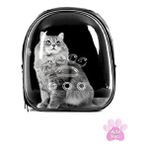 kedi taşıma çantası - astronot kedi taşıma çantası - Siyah