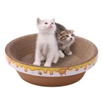 Kedi Tırmalama Yatağı, Karton Tırmalama Pedi Tırmalama Salonu Yatak Oluklu Kedi Tırmalama Kabı Mobilya Koruma Eğitimi Oyuncak