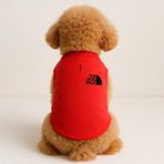 Kedi ve Köpek Kıyafeti & Elbisesi - Kırmızı The Dog Face Atlet - 5XL