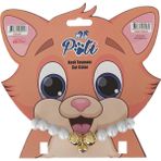 Kedi ve Köpek Lüx Incili Kolye 24-28 cm Medium Beyaz