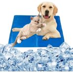 Kedi Ve Köpek Matı Soğuk Serinletici Kedi Minderi Evcil Hayvan Yatağı Uyku Matı (90 X 50 CM)