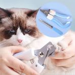Kedi ve Küçük Irk Köpek Pembe Tırnak Makası Törpü Seti Orta Boy Yeni Model 1 Adet Manikür