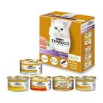 Kedi Yaş Maması Kıyılmış Karışık Ezme 12 Adet 85 Gr Paket