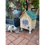 Kedi yuvası Kedi evi ISI VE SU yalıtımlı % 100 KORUNAKLI -11 MM OSB -