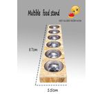 Kedigram Kedi Kulübesi Mama Kabı - Çoklu Mama Ve Su Kabı - Mama Ve Su Istasyonu - Mama Kabı - Su Kabı