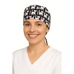 Kedili Doktor Hemşire Aşçı Cerrahi Bone Hastane Bone Bandana M011