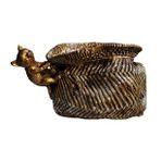 KEDİLİ MİNİ SEPET, 7 cm. El Boyaması Biblo, Dekoratif El Sanatları, ev&ofis dekorasyonu, hediyelik