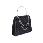 KEEBA Siyah Taşlı Abiye Çanta. Siyah Kadın Abiye Çanta. Siyah Abiye Çanta. Davet Gece Clutch Çanta.
